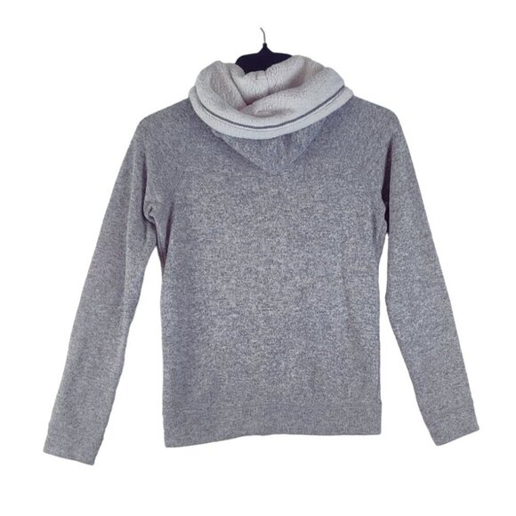 Nordic Cardigan Hoodie by American Eagle Outfitters Ski Skater Cottage Faux Flee - Picture 6 of 9